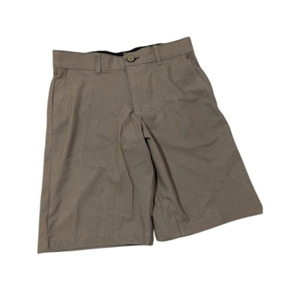 Ron Jon Surf Shop Hybrid Shorts Mens 27 Khaki Brown Quick Dry UV Protection NEW